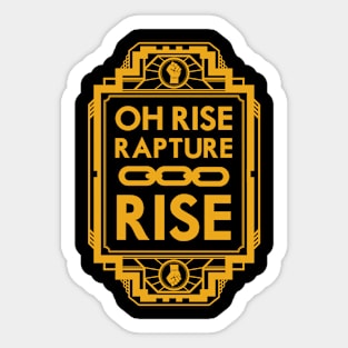 Rise Rapture Rise Sticker